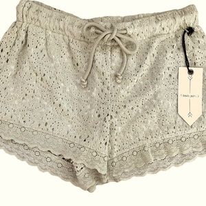 Anthropologie Lace Shorts NWT